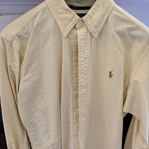 Polo Ralph Lauren yellow button down